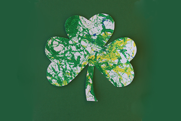 marble shamrock green paper 2398