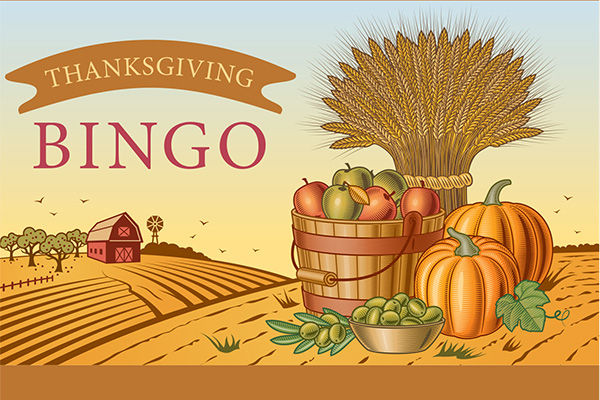 Free, Printable Thanksgiving Bingo