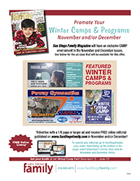 sdf winter camps 2018