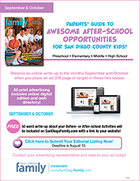 sdf awesome afterschool opportunities 2021