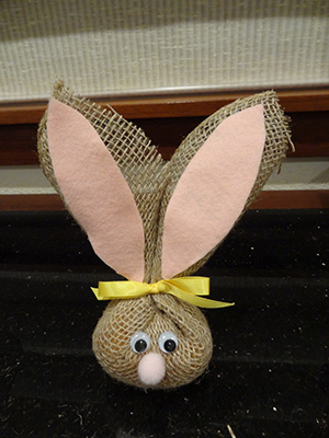 burlap bunnies-stage 4