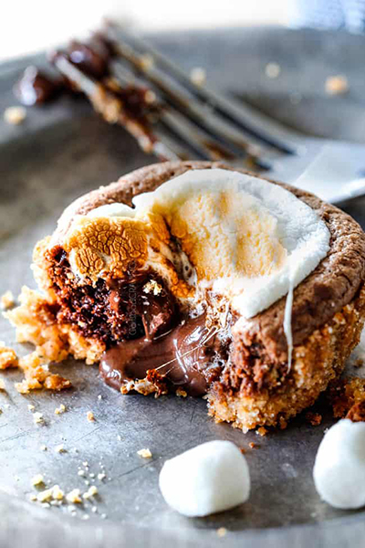 Smores Molten Lava Cakes 10