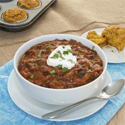 Pumpkin Chili from Sweet Pea's Kitchen